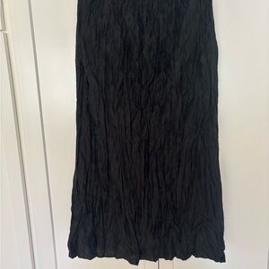 J. Crew Black Maxi Skirt